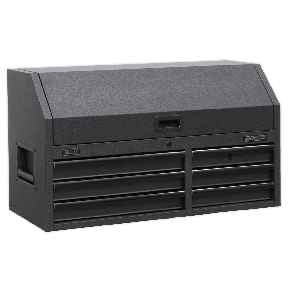 Sealey AP4106BE Superline PRO® Black Edition Topchest with 6 Soft Close Drawers & Power Bar 1030mm - AP4106BE - Sealey Tools UK - Trade Counter Direct