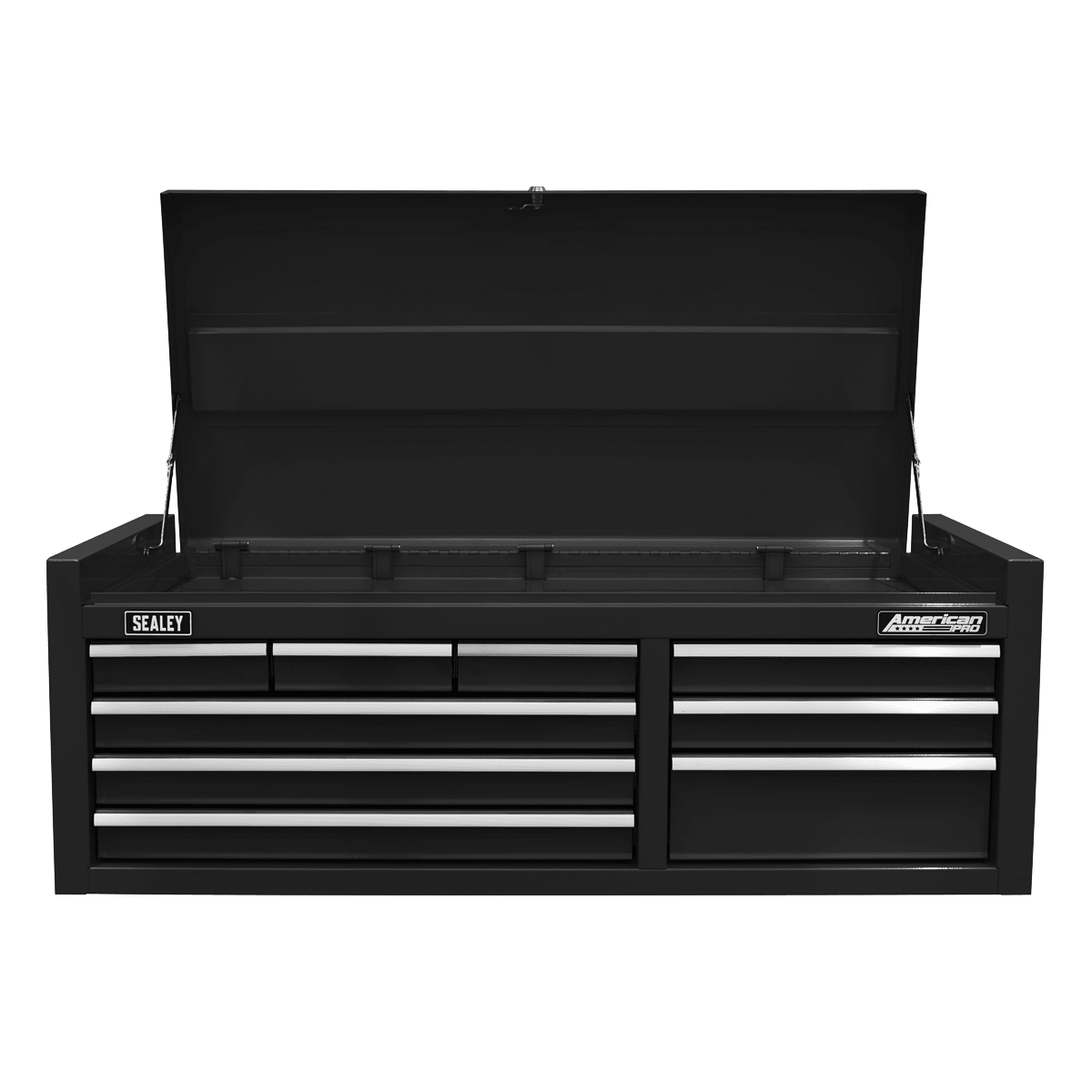Sealey AP4109B American PRO® Topchest 9 Drawer - Black - AP4109B - Sealey Tools UK - Trade Counter Direct