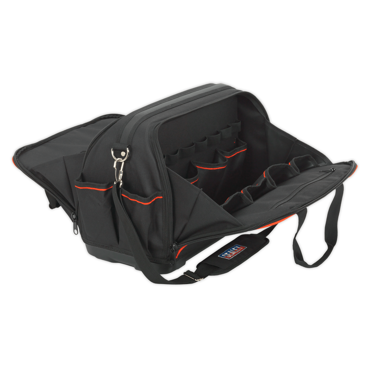 Sealey AP513 Heavy-Duty Tool Storage Bag with 24 Pockets 500mm - AP513 - Sealey Tools UK - Trade Counter Direct