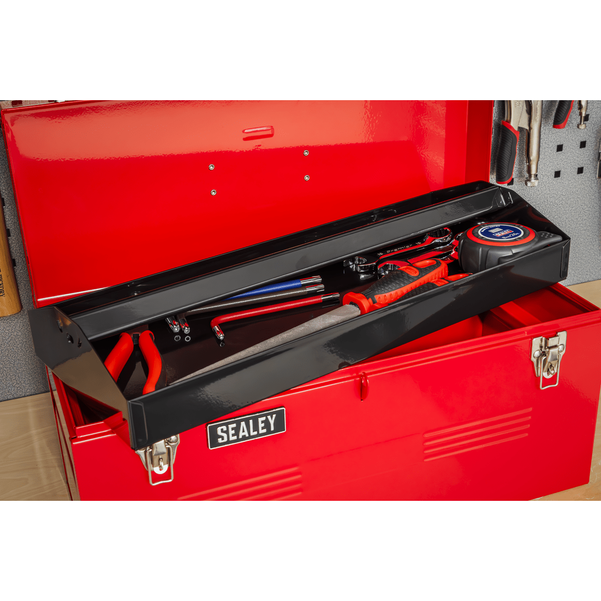 Sealey AP533 Toolbox with Tote Tray 510mm - AP533 - Sealey Tools UK - Trade Counter Direct