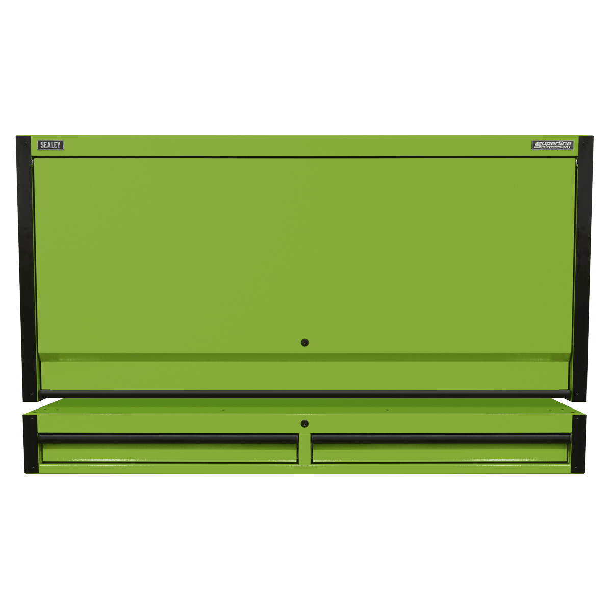 Sealey AP6103BE Superline PRO® Black Edition Top Hutch & 2 Drawer Riser 1549mm - AP6103BE - Sealey Tools UK - Trade Counter Direct