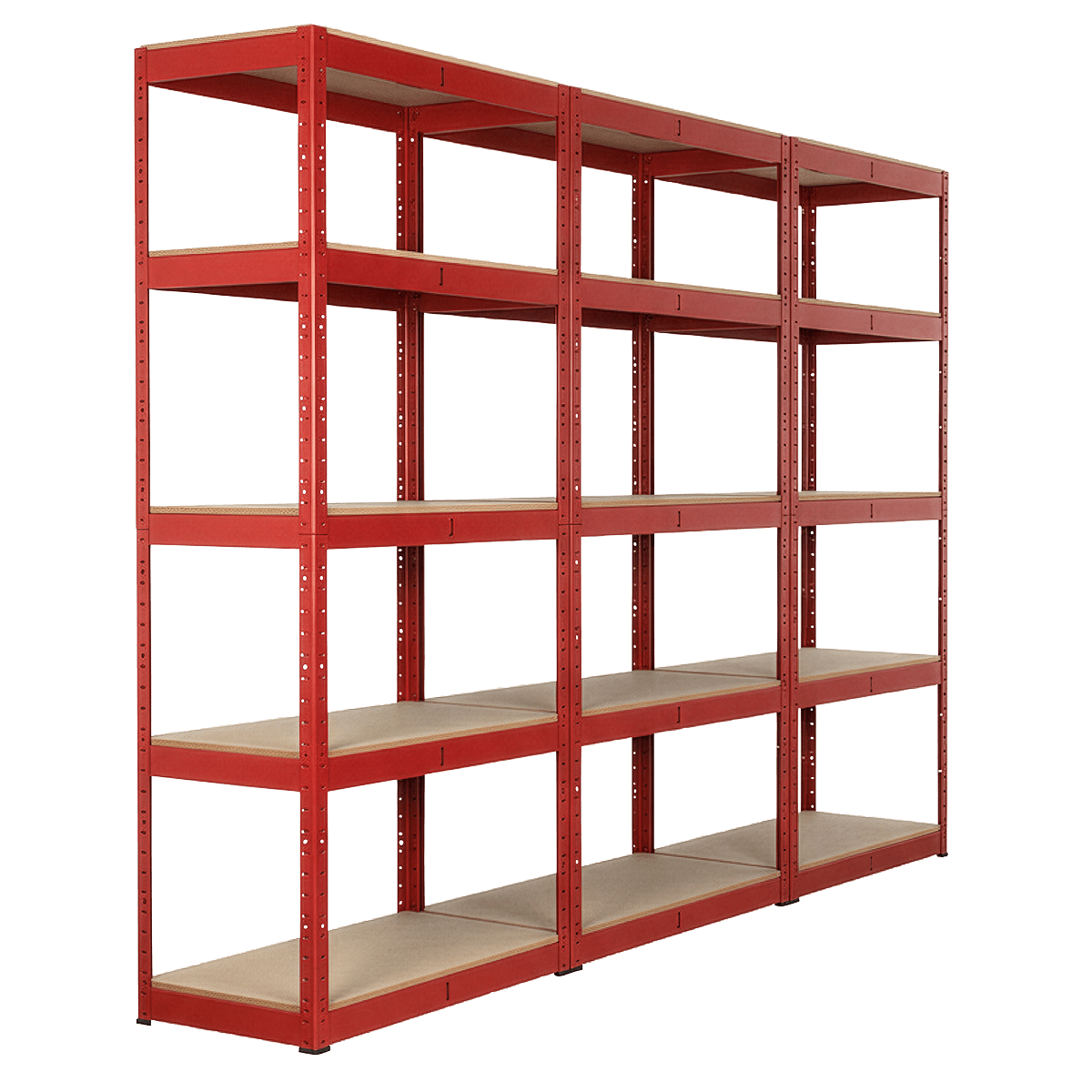 Sealey AP6350COMBO1 Racking Unit with 5 Shelves 350kg Capacity Per Level - Set of 3 - AP6350COMBO1 - Sealey Tools UK - Trade Counter Direct