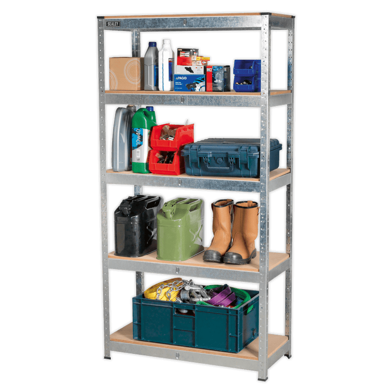 Sealey AP6350GS Racking Unit with 5 Shelves 350kg Capacity Per Level - AP6350GS - Sealey Tools UK - Trade Counter Direct