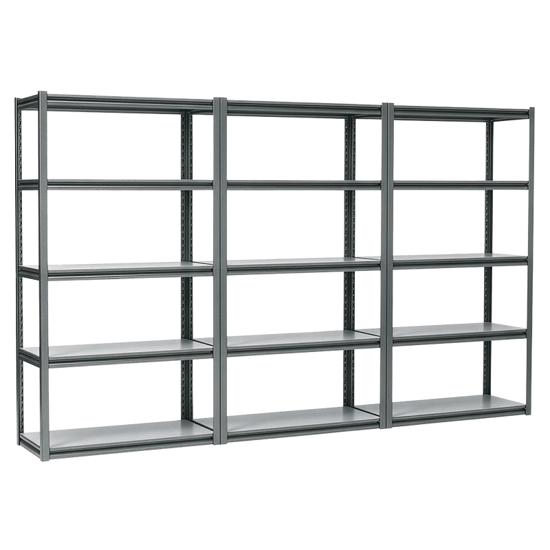 Sealey AP6548COMBO1 Racking Unit with 5 Shelves 600kg Capacity Per Level - AP6548COMBO1 - Sealey Tools UK - Trade Counter Direct
