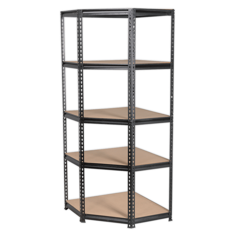Sealey AP7150C 5-Level Corner Racking Unit 150kg Capacity Per Level - AP7150C - Sealey Tools UK - Trade Counter Direct