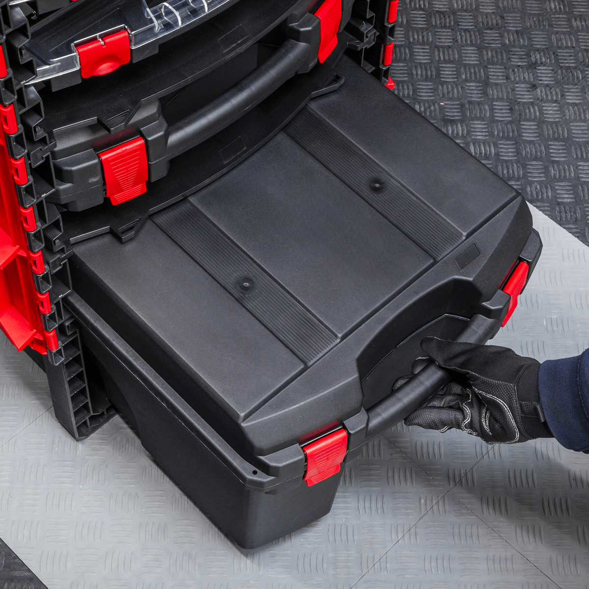 Sealey AP860 Professional Mobile Toolbox with 5 Removable Storage Cases - AP860 - Sealey Tools UK - Trade Counter Direct