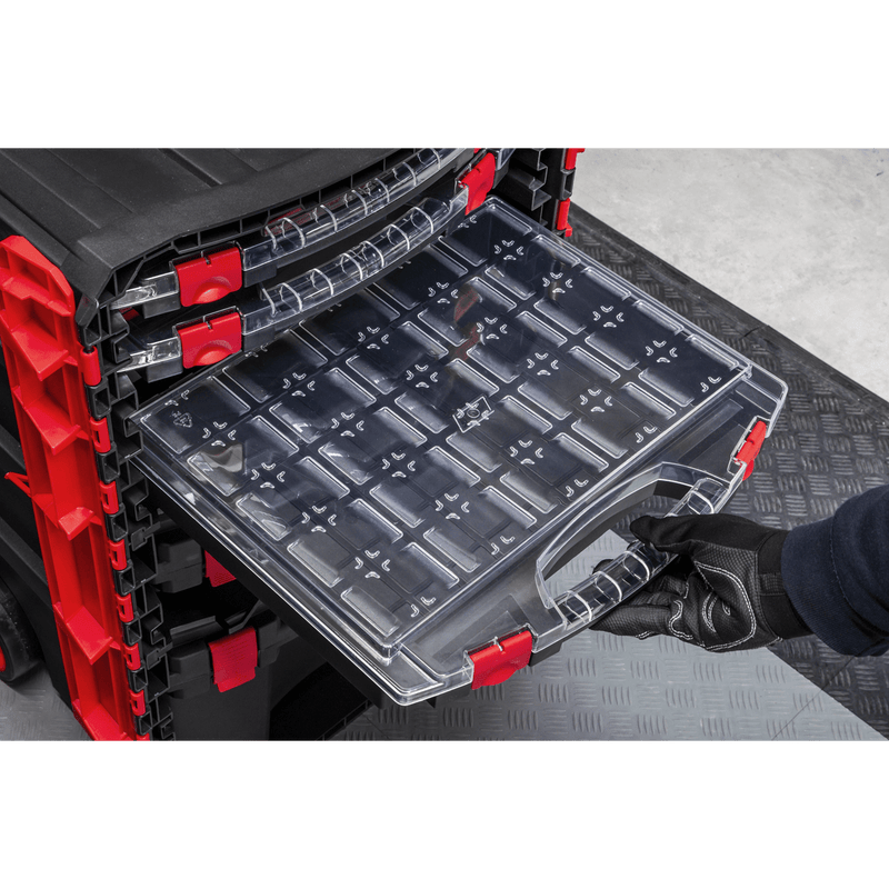 Sealey AP860 Professional Mobile Toolbox with 5 Removable Storage Cases - AP860 - Sealey Tools UK - Trade Counter Direct