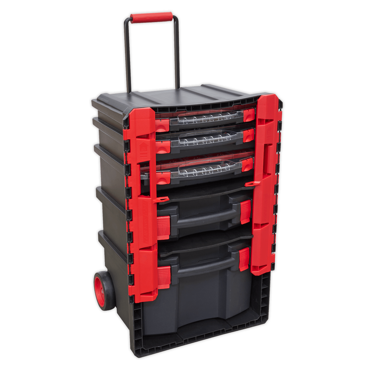 Sealey AP860 Professional Mobile Toolbox with 5 Removable Storage Cases - AP860 - Sealey Tools UK - Trade Counter Direct