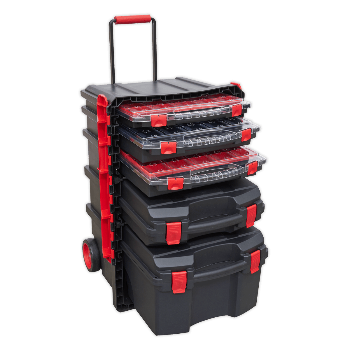 Sealey AP860 Professional Mobile Toolbox with 5 Removable Storage Cases - AP860 - Sealey Tools UK - Trade Counter Direct