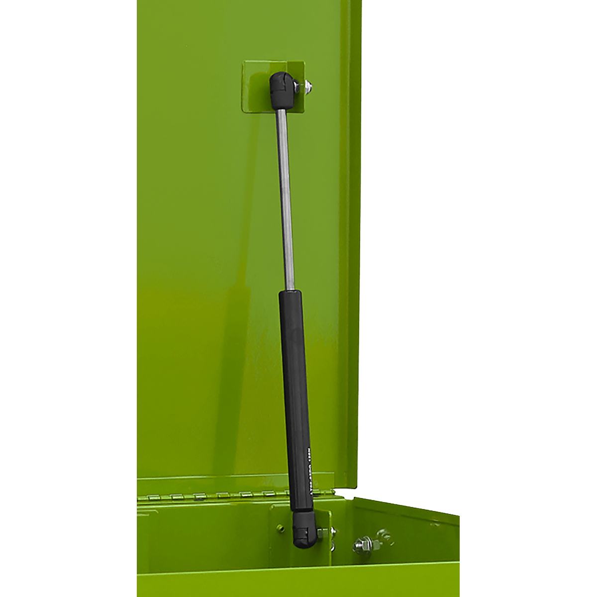 Sealey AP890MHV Superline PRO® Heavy-Duty Mobile Tool & Parts Trolley with 5 Drawers and Lockable Top - Hi-Vis Green - AP890MHV - Sealey Tools UK - Trade Counter Direct