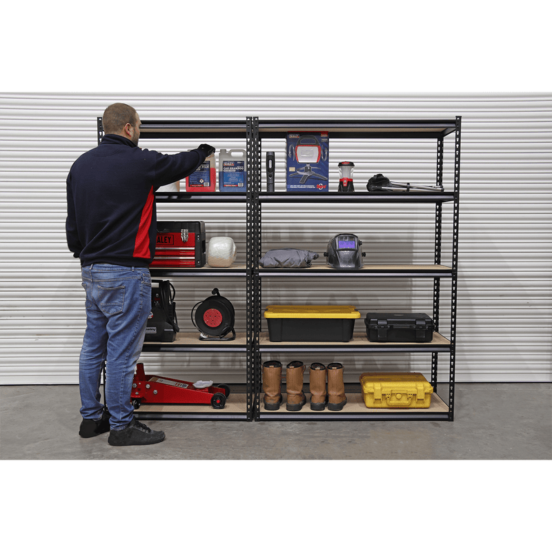 Sealey AP900R Racking Unit with 5 Shelves 340kg Capacity Per Level - AP900R - Sealey Tools UK - Trade Counter Direct