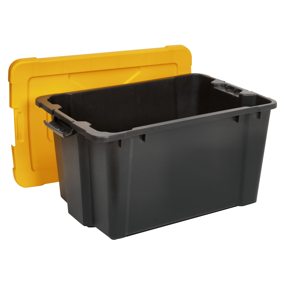 Sealey APB54 Composite Stackable Storage Box with Lid 54L - APB54 - Sealey Tools UK - Trade Counter Direct