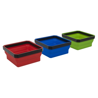 Sealey APCSTS Parts Tray Collapsible Magnetic Set - APCSTS - Sealey Tools UK - Trade Counter Direct
