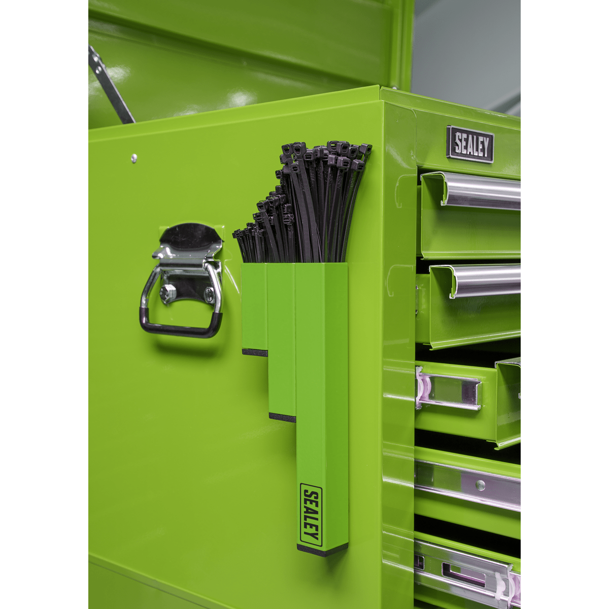 Sealey APCTHHV Magnetic Cable Tie Holder - Hi-Vis Green - APCTHHV - Sealey Tools UK - Trade Counter Direct