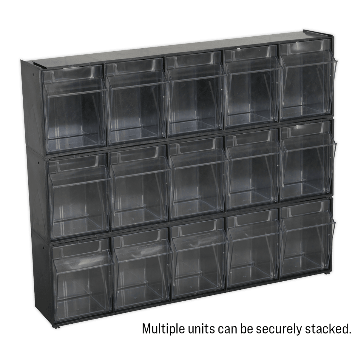 Sealey APDC5 Stackable Cabinet Box 5 Bins - APDC5 - Sealey Tools UK - Trade Counter Direct