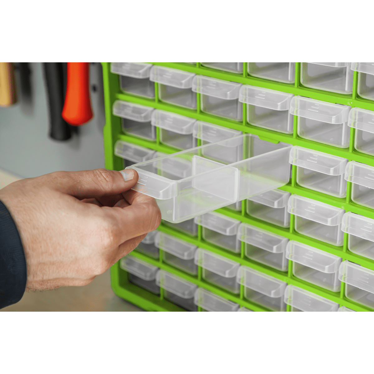 Sealey APDC60HV Cabinet Box 60 Drawer - Green/Black - APDC60HV - Sealey Tools UK - Trade Counter Direct