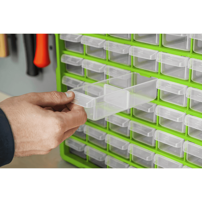 Sealey APDC60HV Cabinet Box 60 Drawer - Green/Black - APDC60HV - Sealey Tools UK - Trade Counter Direct