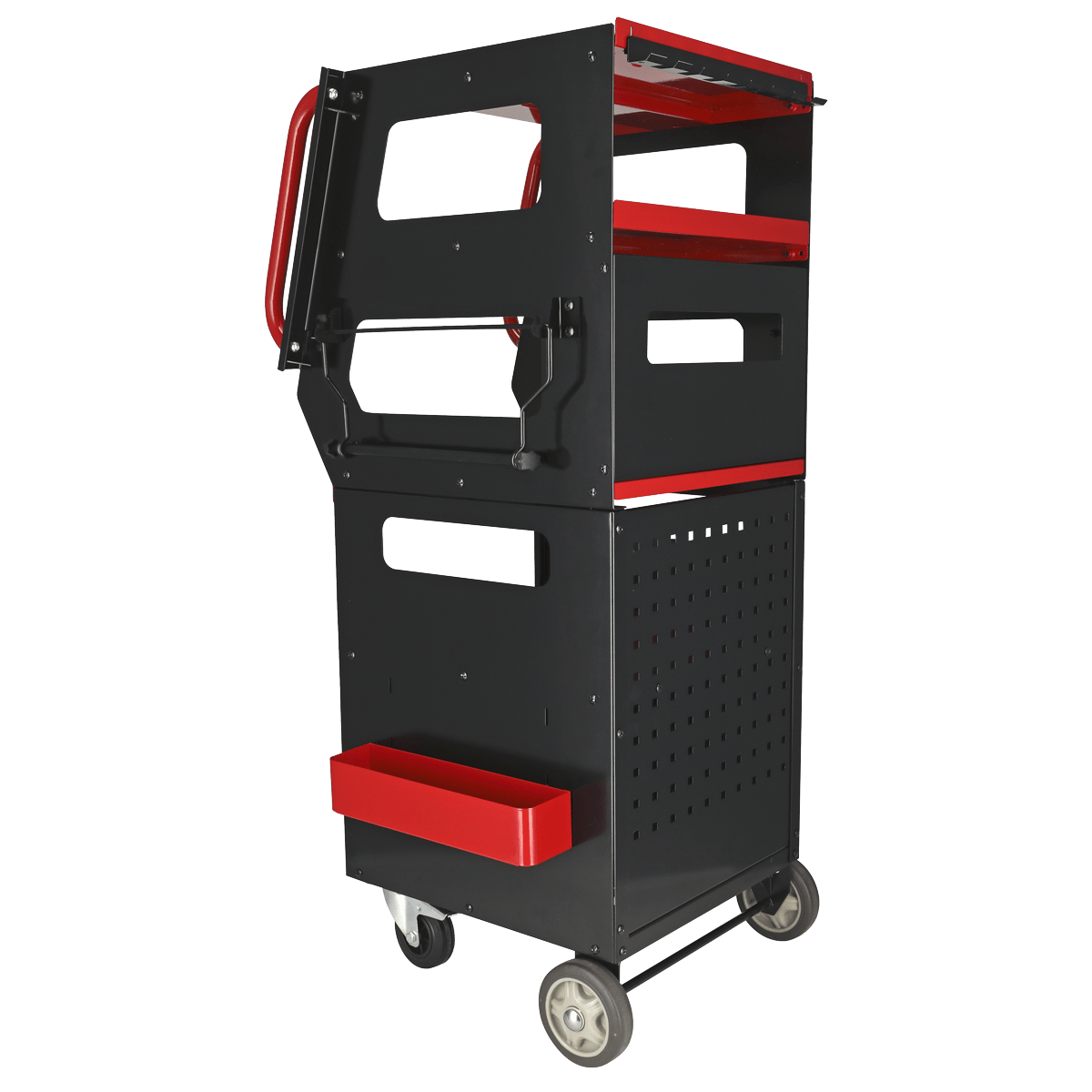 Sealey APDT435R Superline PRO® Diagnostics Trolley 4-Level - APDT435R - Sealey Tools UK - Trade Counter Direct