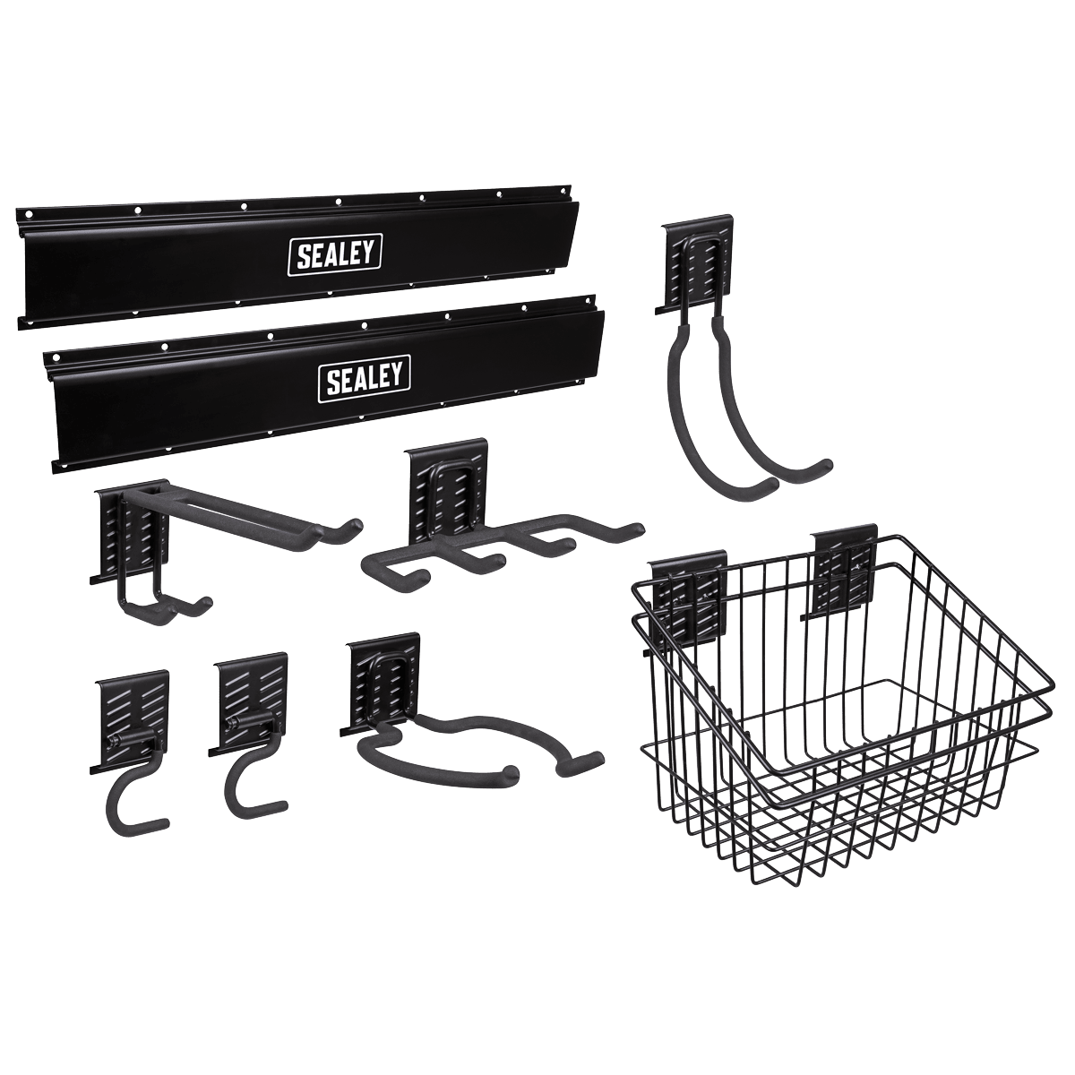 Sealey APHKIT3 9pc Ultimate Multipurpose Storage Hook Kit - APHKIT3 - Sealey Tools UK - Trade Counter Direct