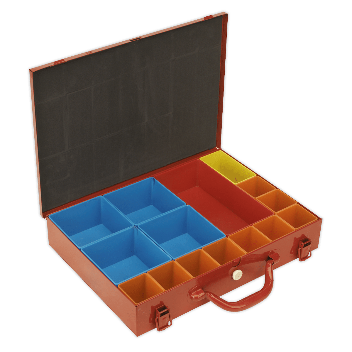 Sealey APMC15 Metal Case with 15 Storage Bins - APMC15 - Sealey Tools UK - Trade Counter Direct