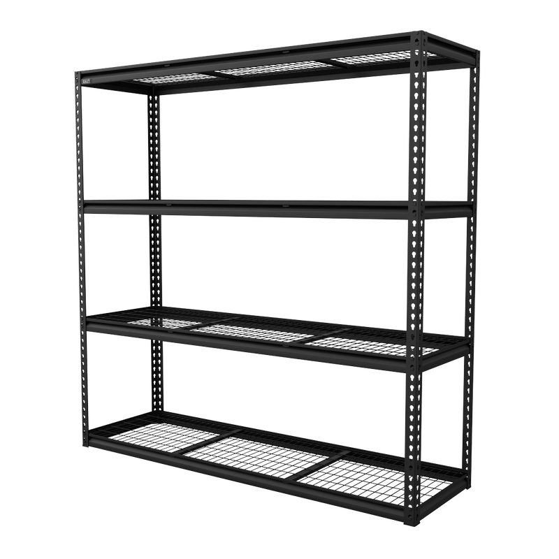 Sealey APMR1 Heavy-Duty Modular Racking Unit with 4 Mesh Shelves 300kg Capacity Per Level - APMR1 - Sealey Tools UK - Trade Counter Direct