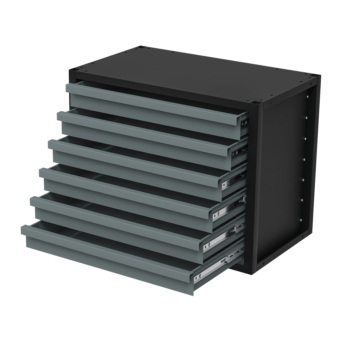 Sealey APMRM1 Modular Storage Mid Unit 6 Drawer 580mm - APMRM1 - Sealey Tools UK - Trade Counter Direct