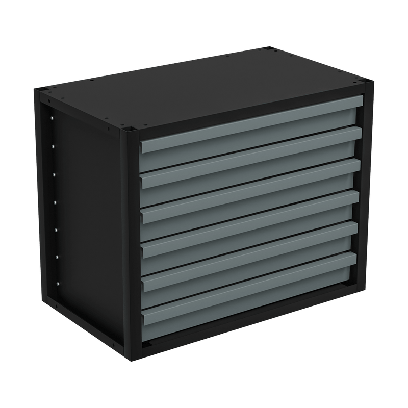 Sealey APMRM1 Modular Storage Mid Unit 6 Drawer 580mm - APMRM1 - Sealey Tools UK - Trade Counter Direct