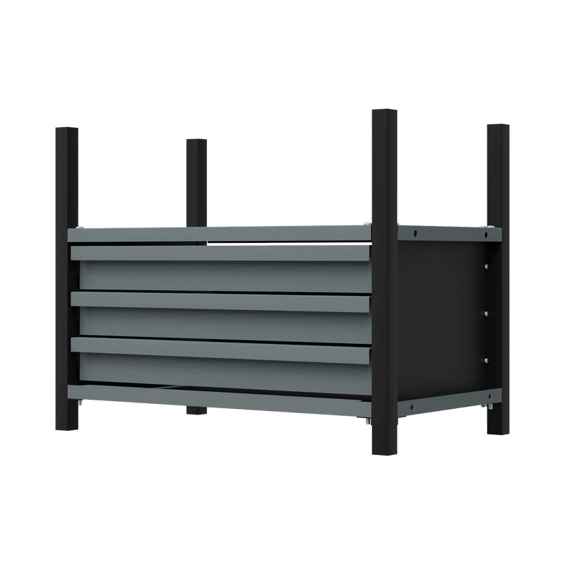 Sealey APMRM2 Modular Storage Mid Unit 3 Drawer & 1 Shelf 580mm - APMRM2 - Sealey Tools UK - Trade Counter Direct