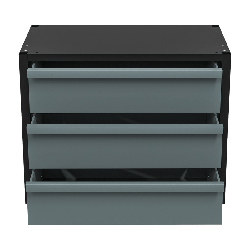 Sealey APMRM3 Modular Storage Mid Unit 3 Drawer 580mm - APMRM3 - Sealey Tools UK - Trade Counter Direct