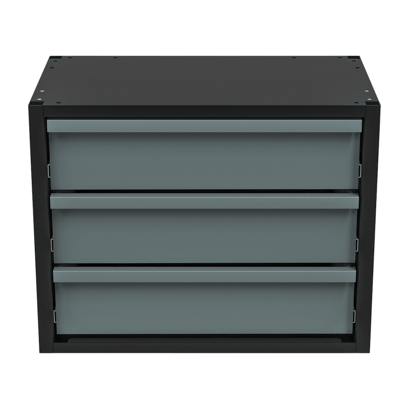Sealey APMRM3 Modular Storage Mid Unit 3 Drawer 580mm - APMRM3 - Sealey Tools UK - Trade Counter Direct