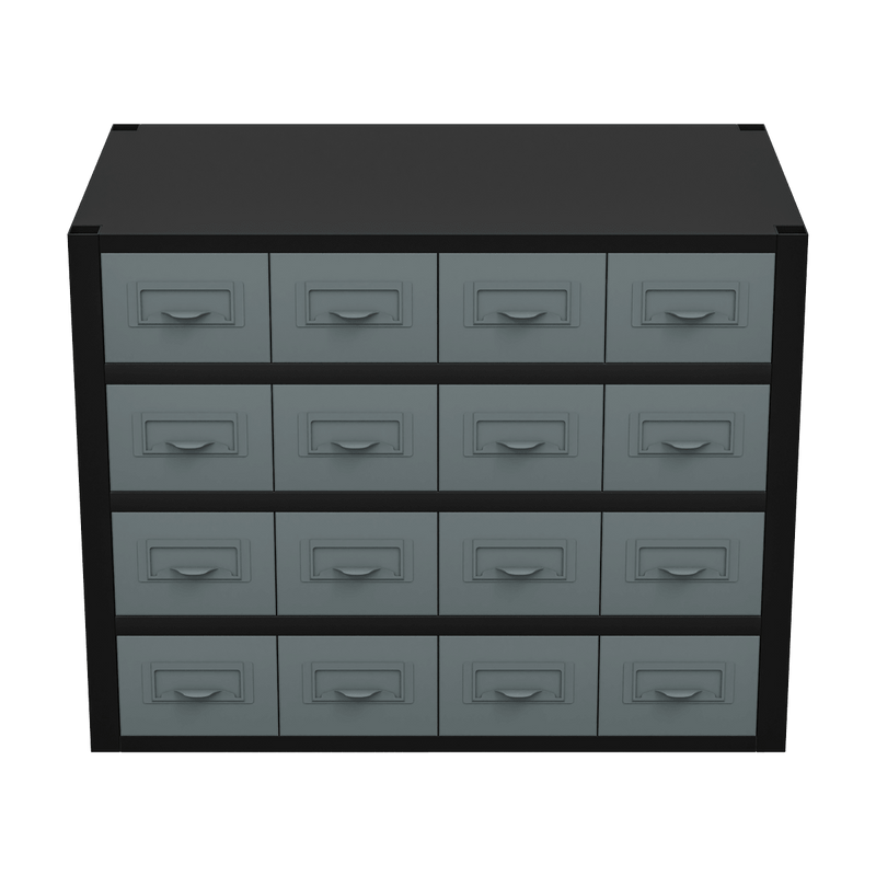 Sealey APMRM5 Modular Storage Mid Unit 16 Small Drawers 580mm - APMRM5 - Sealey Tools UK - Trade Counter Direct