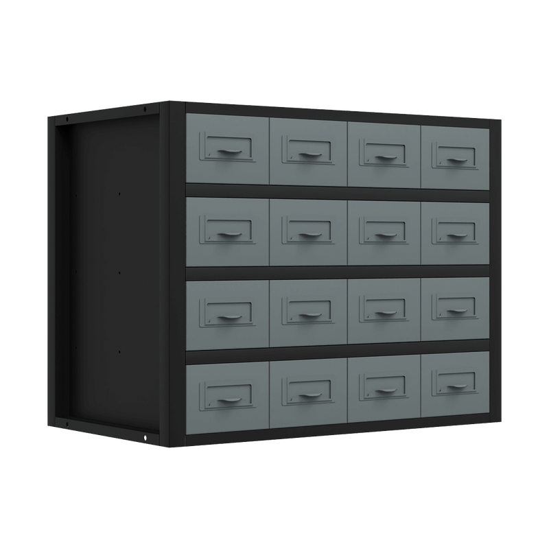 Sealey APMRM5 Modular Storage Mid Unit 16 Small Drawers 580mm - APMRM5 - Sealey Tools UK - Trade Counter Direct