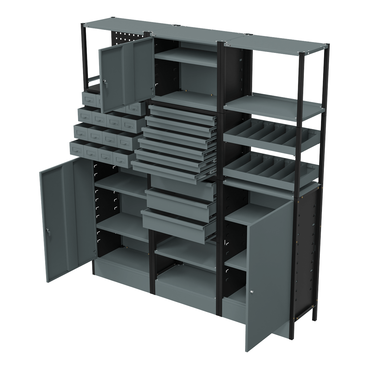 Sealey APMRSTACK1 Modular Storage System Combo 1.74m - APMRSTACK1 - Sealey Tools UK - Trade Counter Direct