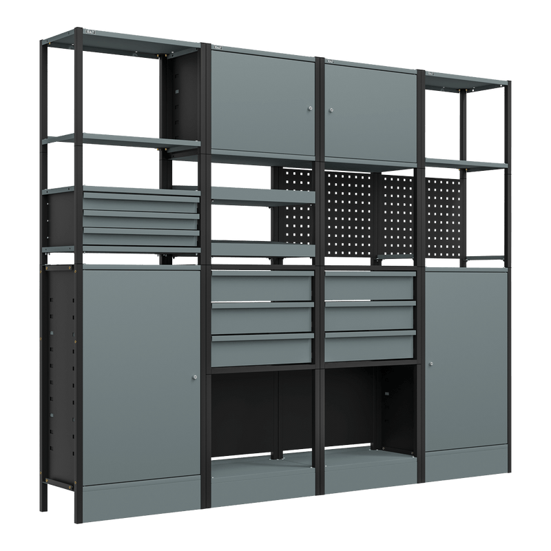 Sealey APMRSTACK2 Modular Storage System Combo 2.32m - APMRSTACK2 - Sealey Tools UK - Trade Counter Direct