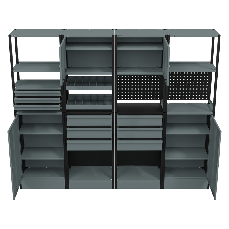 Sealey APMRSTACK2 Modular Storage System Combo 2.32m - APMRSTACK2 - Sealey Tools UK - Trade Counter Direct