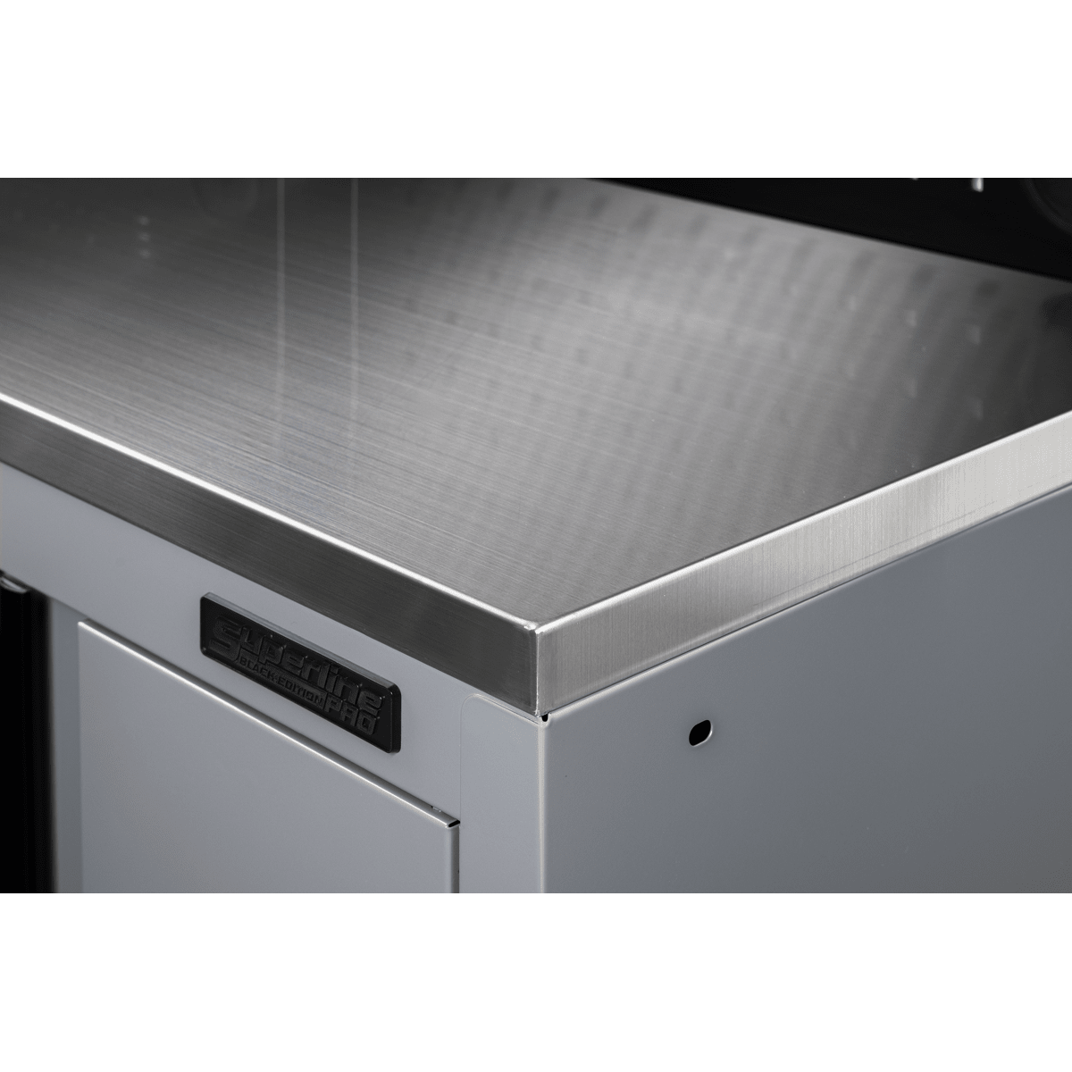 Sealey APMS30SSB Superline PRO® Black Edition Stainless Steel Worktop 1360mm - APMS30SSB - Sealey Tools UK - Trade Counter Direct