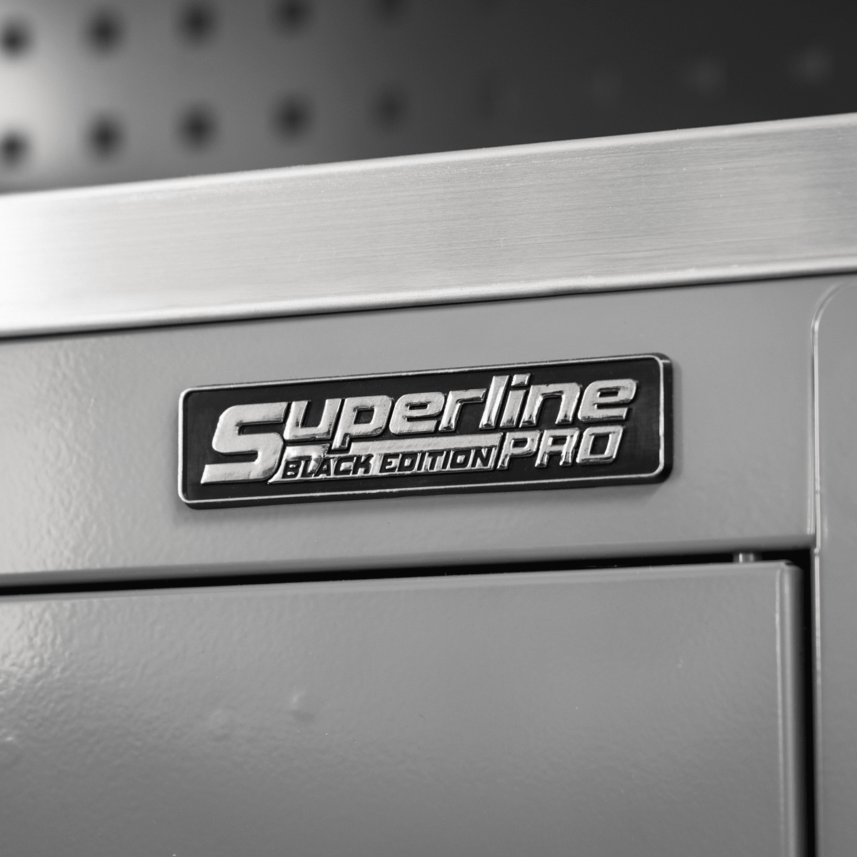 Sealey APMS33BE Superline PRO® Black Edition Modular Floor Cabinet 2 Door 680mm - APMS33BE - Sealey Tools UK - Trade Counter Direct