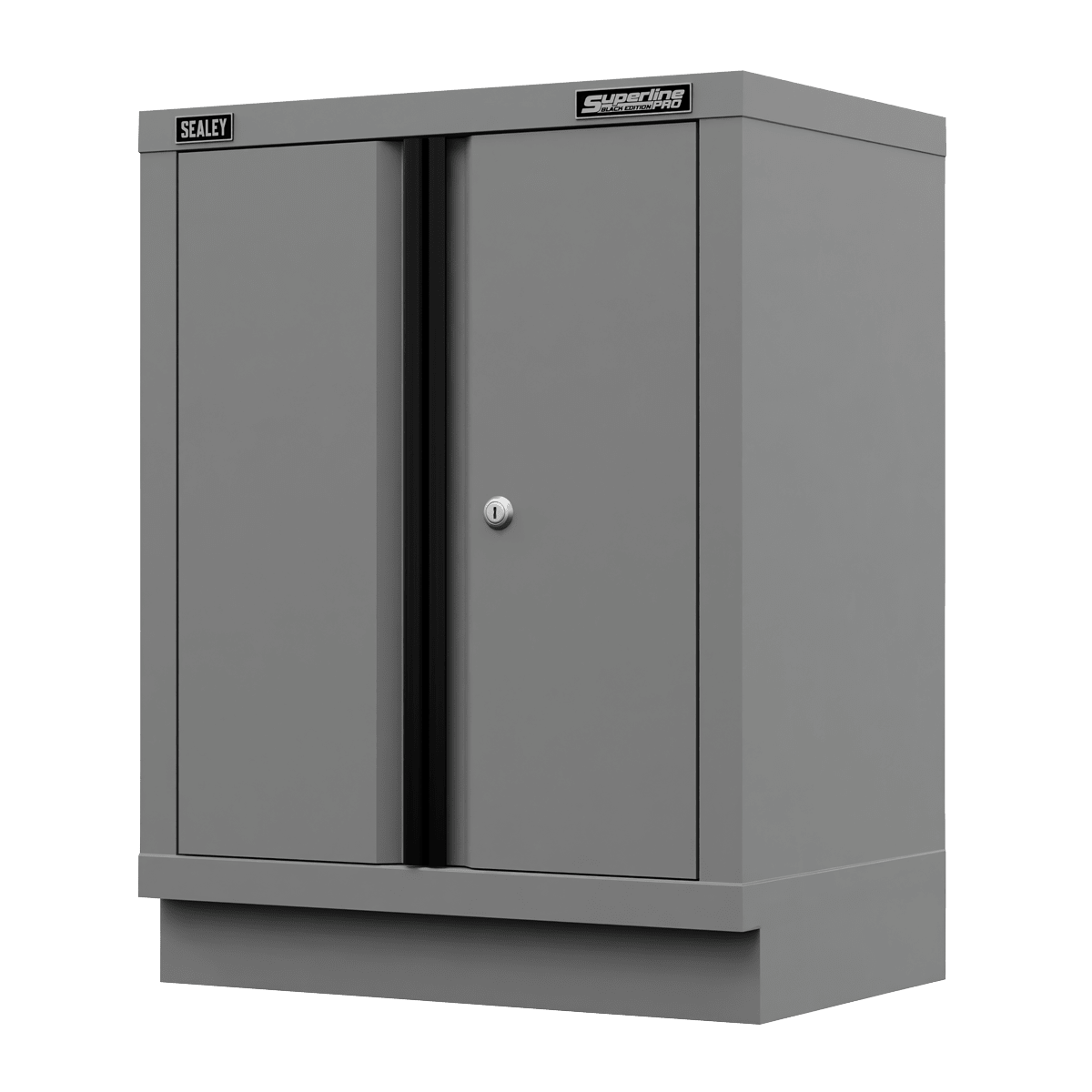 Sealey APMS33BE Superline PRO® Black Edition Modular Floor Cabinet 2 Door 680mm - APMS33BE - Sealey Tools UK - Trade Counter Direct
