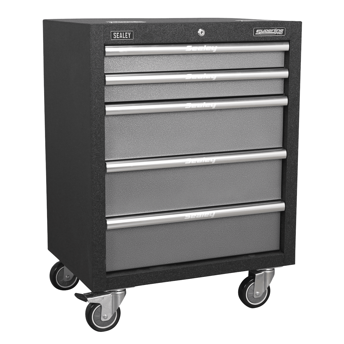 Sealey APMS58 Modular 5 Drawer Mobile Cabinet 650mm - APMS58 - Sealey Tools UK - Trade Counter Direct