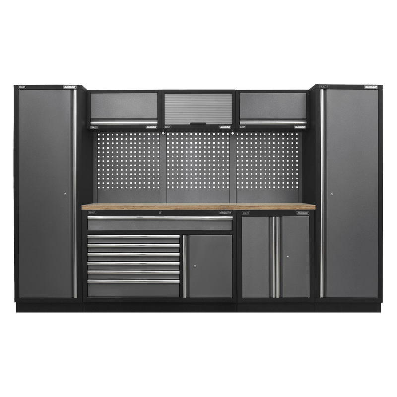 Sealey APMSSTACK13W Superline Pro 3.24m Storage System - Pressed Wood Worktop - APMSSTACK13W - Sealey Tools UK - Trade Counter Direct