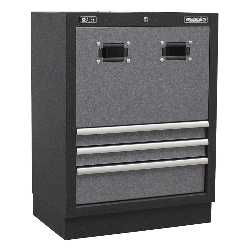 Sealey APMSSTACK14W Superline PRO® Modular Storage System Combo with Pressed Wood Worktop - APMSSTACK14W - Sealey Tools UK - Trade Counter Direct