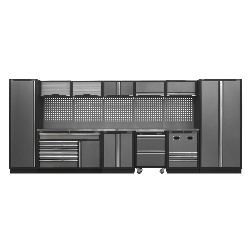 Sealey APMSSTACK16SS Modular Storage System Combo - Stainless Steel Worktop - APMSSTACK16SS - Sealey Tools UK - Trade Counter Direct