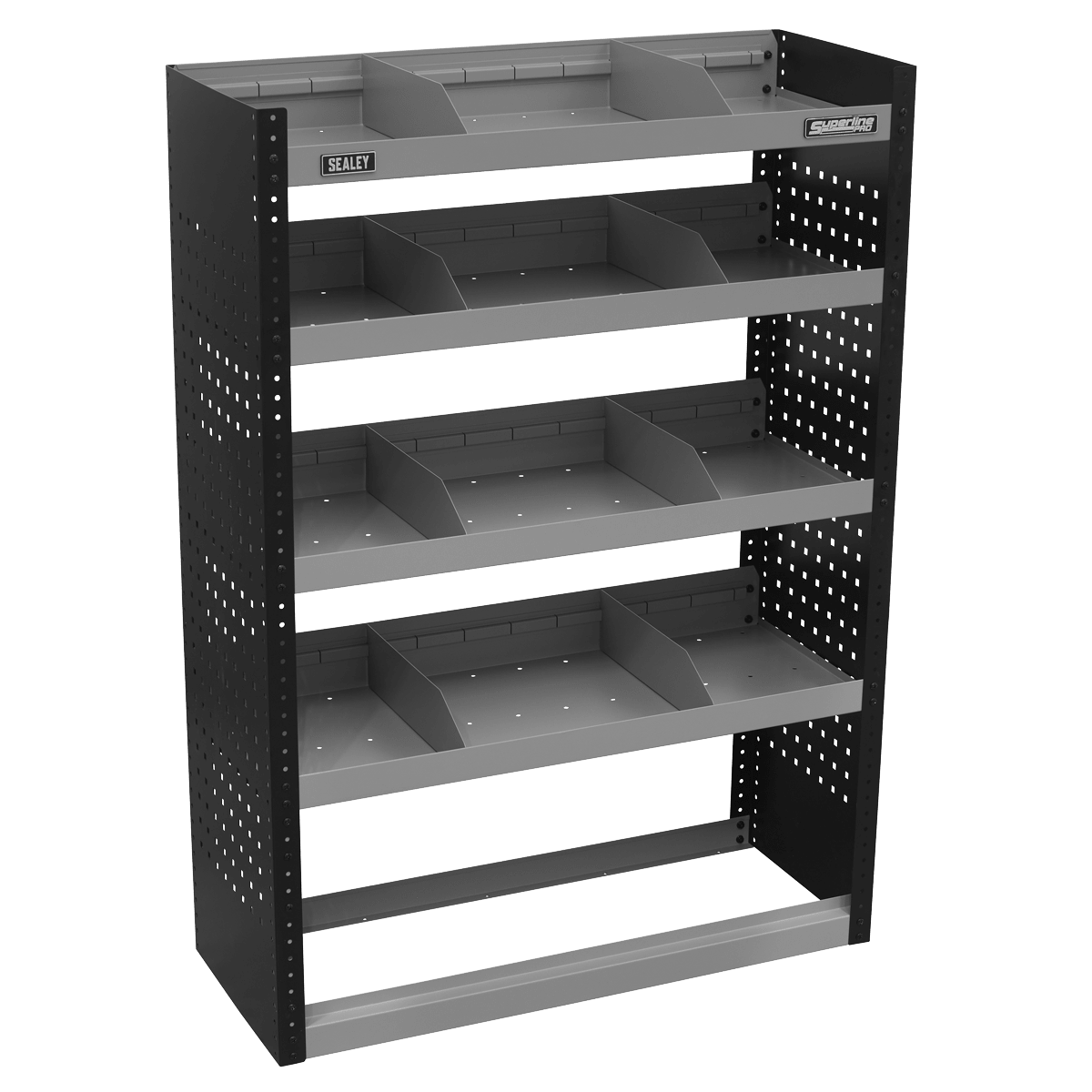 Sealey APMSVCOMBO1 Superline PRO® Modular Flat Shelf Van Storage System - APMSVCOMBO1 - Sealey Tools UK - Trade Counter Direct