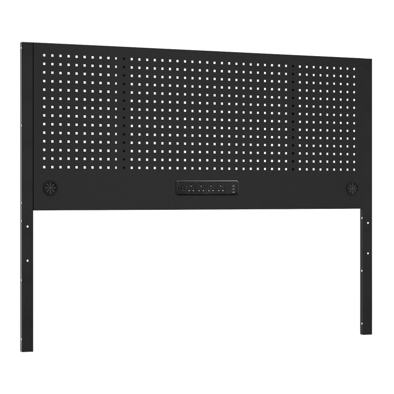 Sealey APMWB72COMBOW Superline PRO® Modular Adjustable-Height Workbench with Pegboard Back Panel & Wooden Worktop 1830mm - APMWB72COMBOW - Sealey Tools UK - Trade Counter Direct