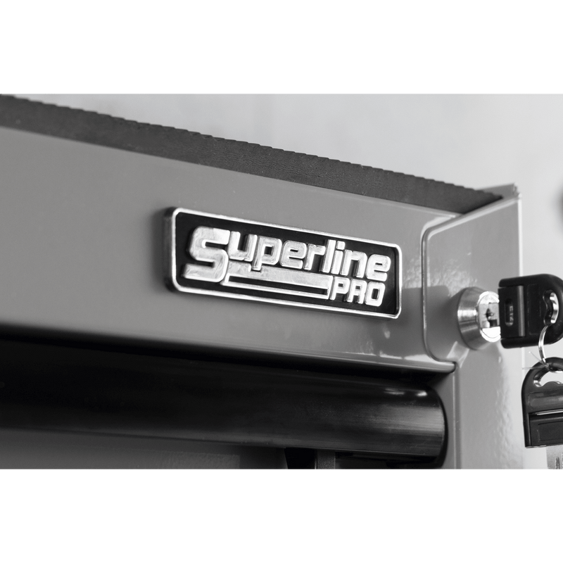 Sealey APMWS2COMBO Superline PRO® Rollcab 6 Drawer with SG Swivel Base 100mm Vice - APMWS2COMBO - Sealey Tools UK - Trade Counter Direct