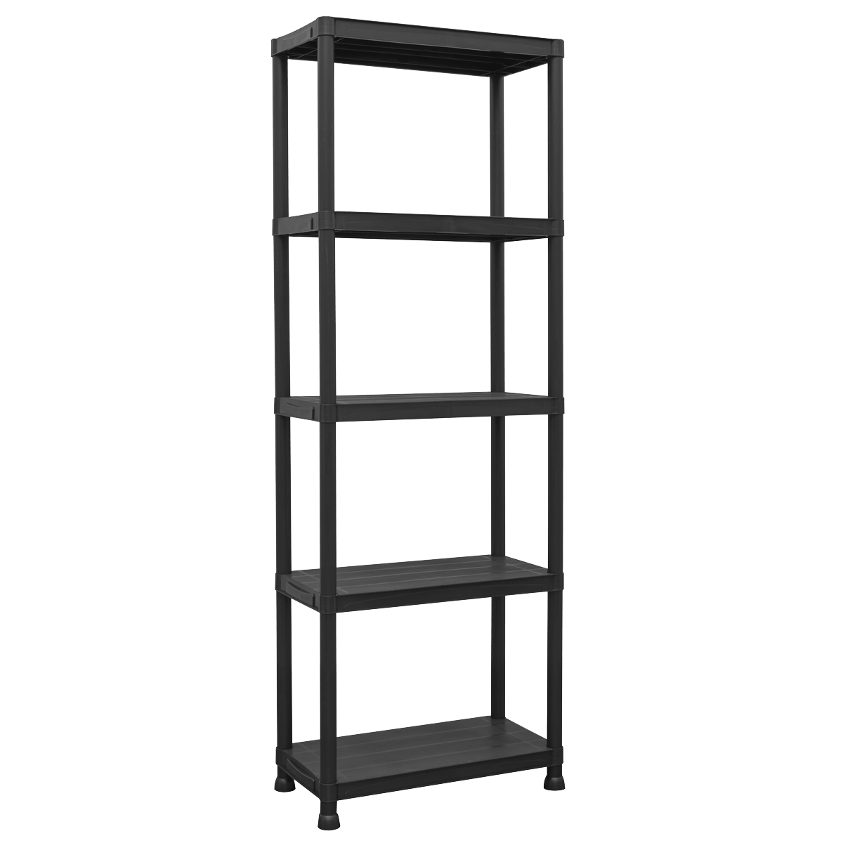 Sealey APPR5 Plastic Racking Unit with 5 Shelves 25kg Capacity Per Level - APPR5 - Sealey Tools UK - Trade Counter Direct