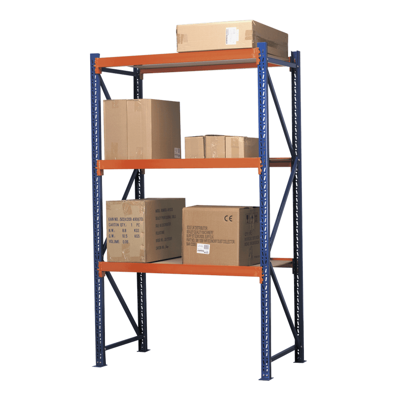 Sealey APR2701 Heavy-Duty Shelving Unit with 3 Beam Set 900kg Capacity Per Level - APR2701 - Sealey Tools UK - Trade Counter Direct