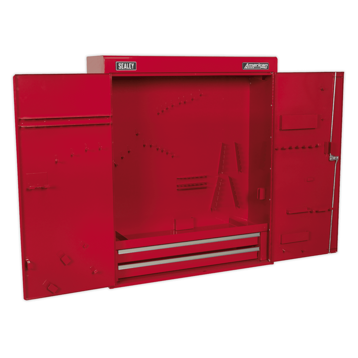Sealey APW750 Wall Mounting Tool Cabinet with 2 Drawers - APW750 - Sealey Tools UK - Trade Counter Direct