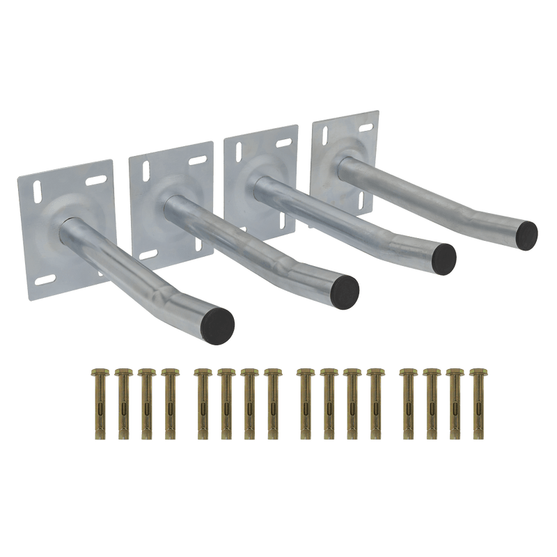 Sealey APWH Wall Mounting Storage Hooks - Set of 4 - APWH - Sealey Tools UK - Trade Counter Direct