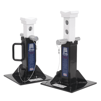 Sealey AS20 Axle Stands (Pair) 20tonne Capacity per Stand - AS20 - Sealey Tools UK - Trade Counter Direct